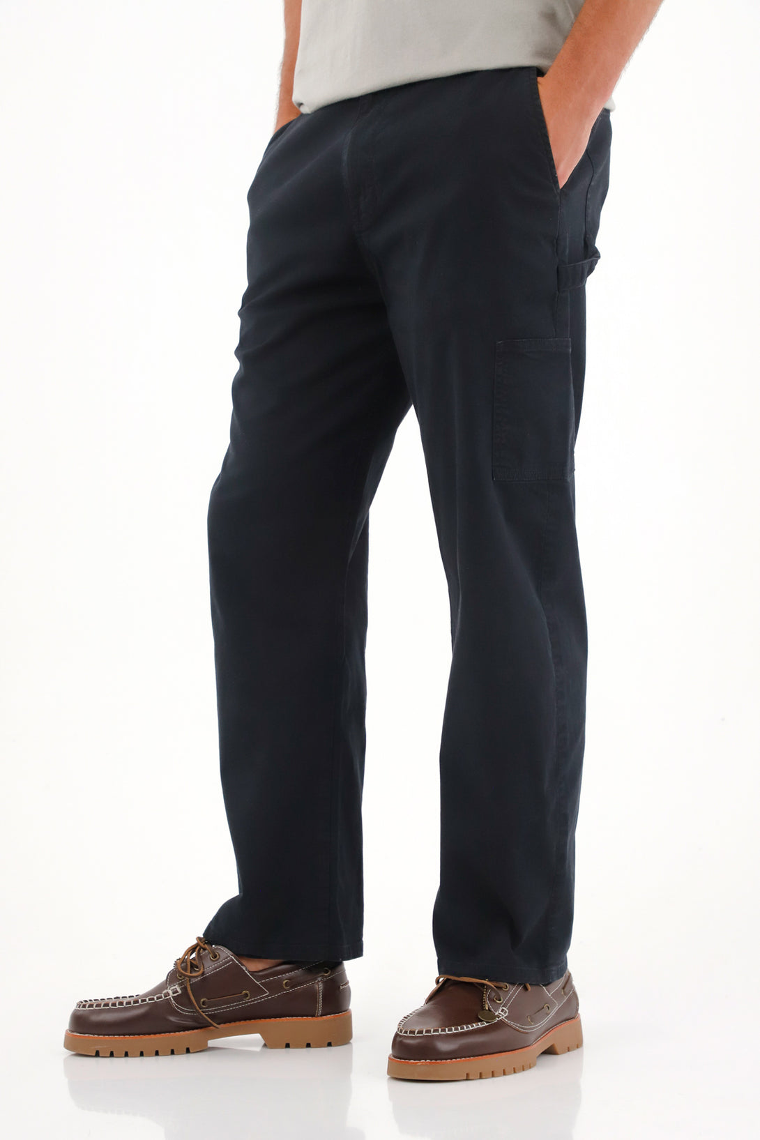 Pantalón Horseshoe negro para hombre