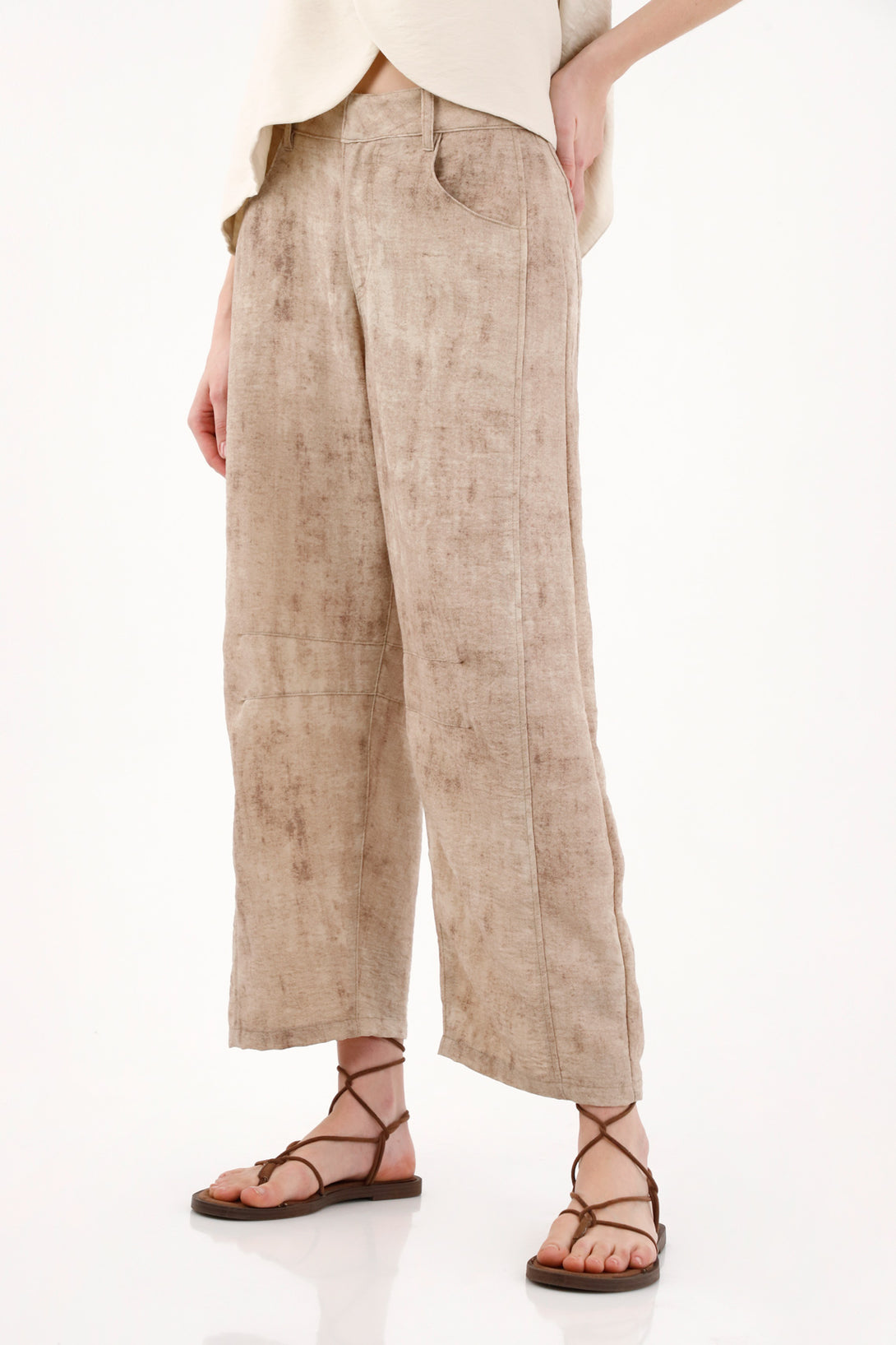 Pantalón Horseshoe estampado para mujer