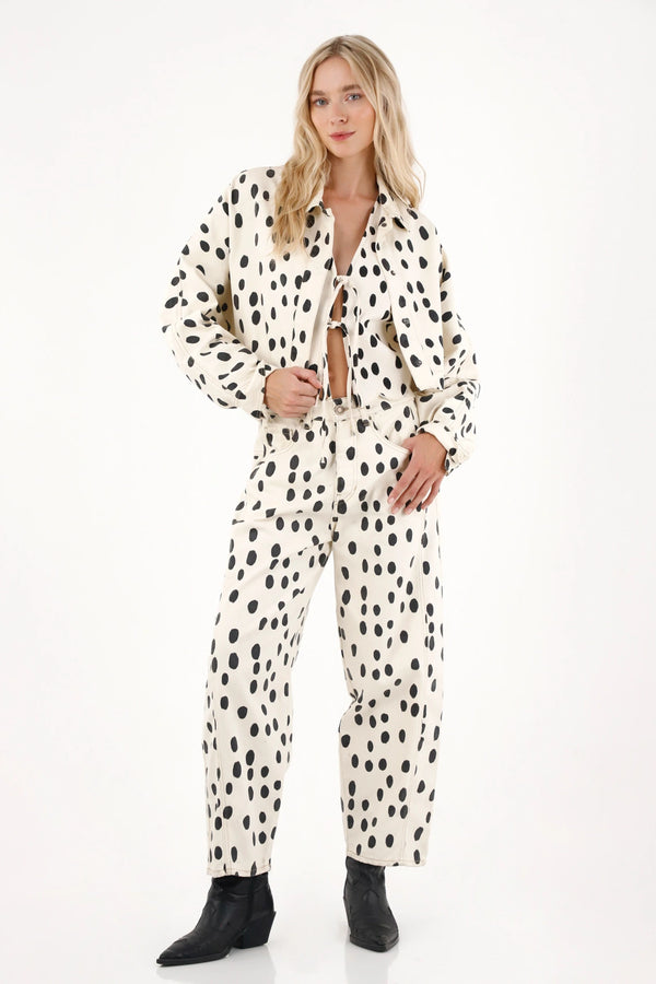 Horseshoe Animal Print Women's Pants