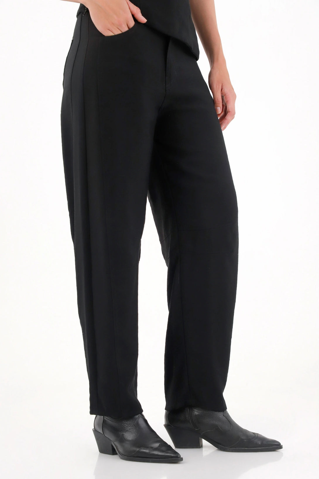 Pantalón clásico recto para mujer