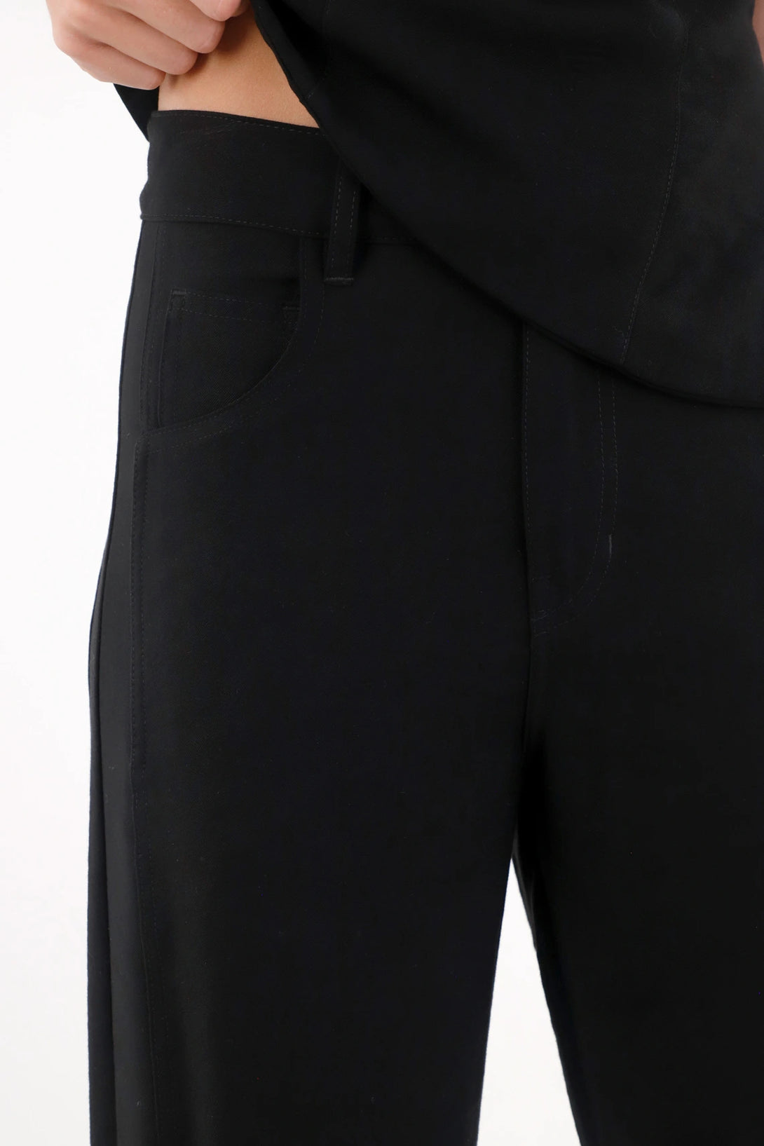 Pantalón clásico recto para mujer