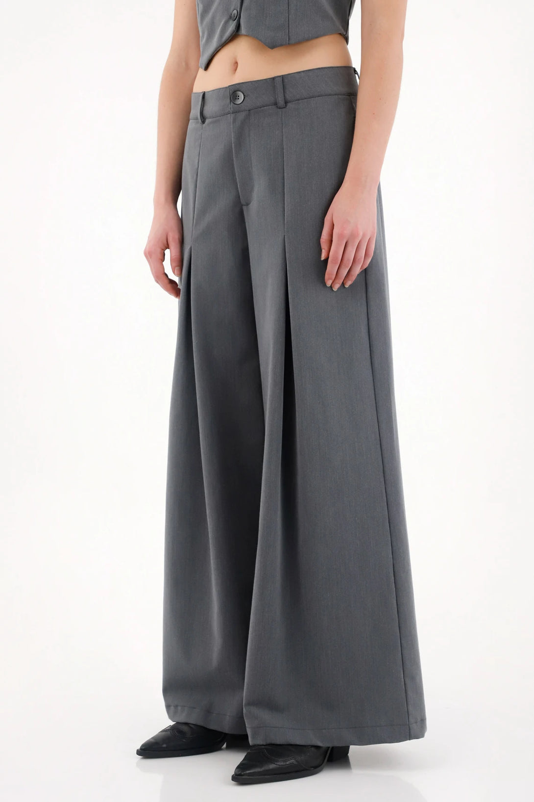 Pantalón con prenses para mujer