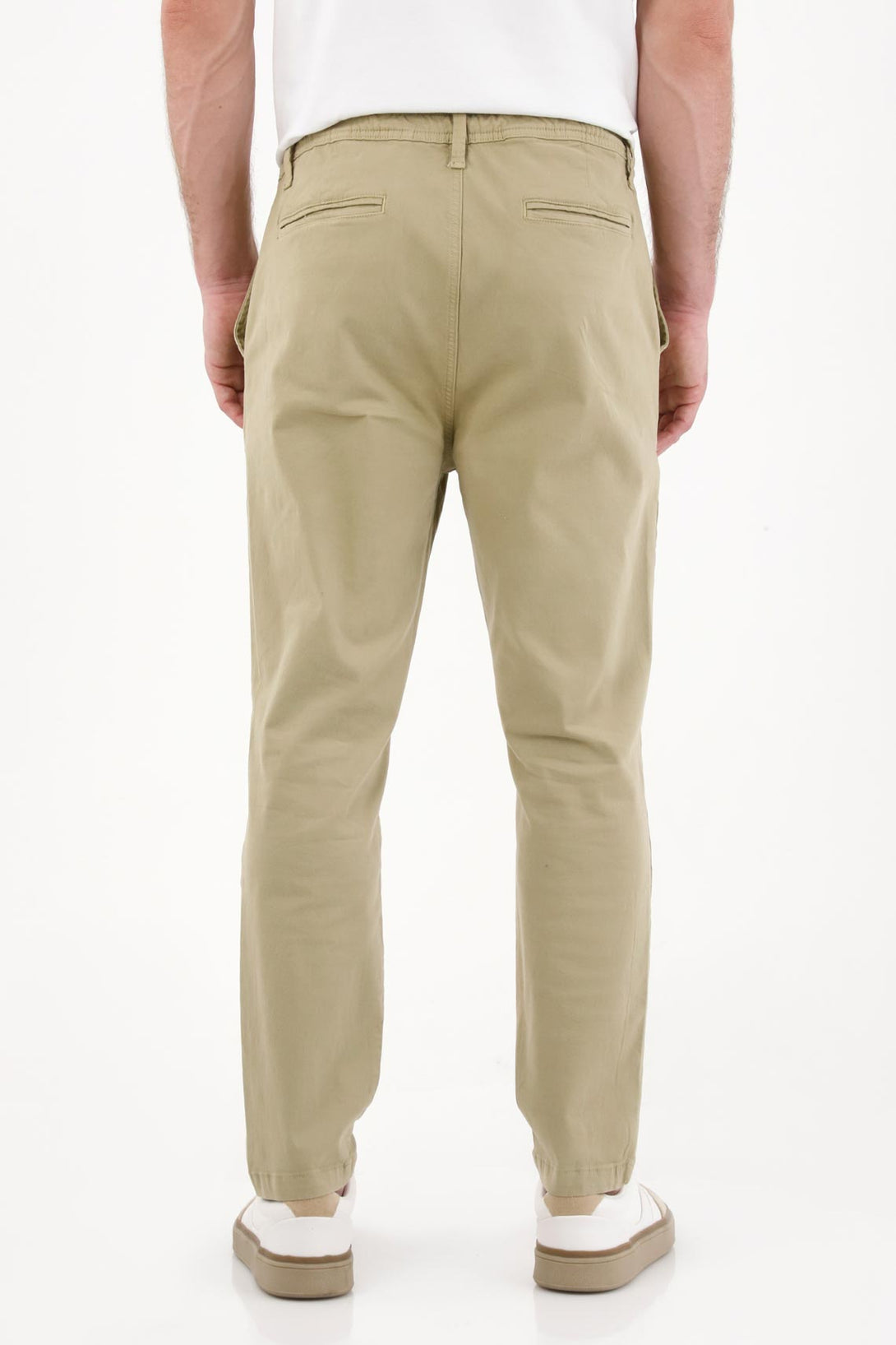 Green Chino Pants for Men