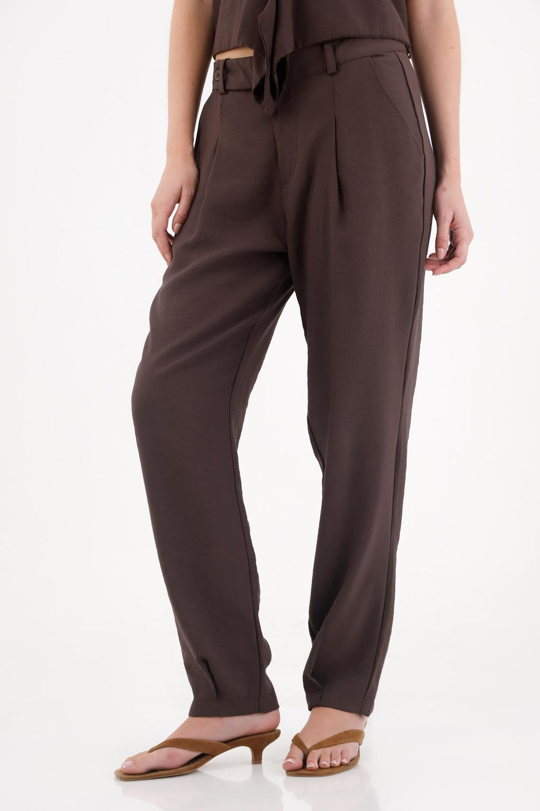 Classic Trousers with Pleats for Women