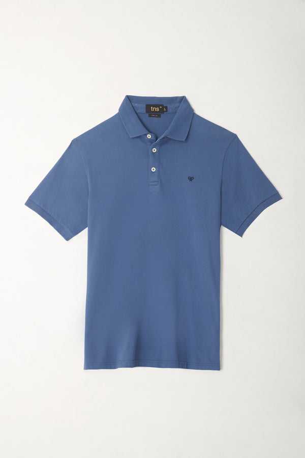 Men's Blue Polo Shirt