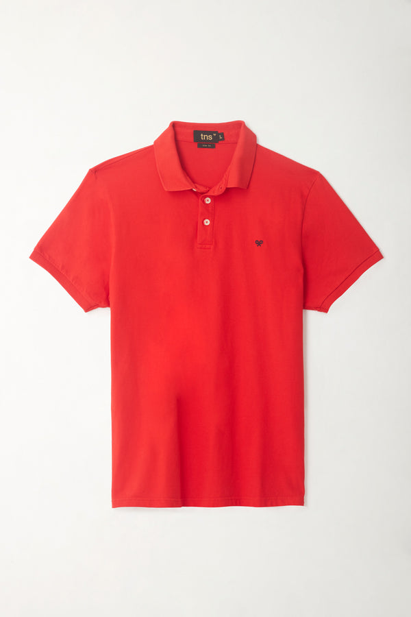 Men's Red Polo Shirt