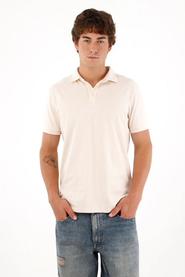 Men's raw mini racket polo shirt