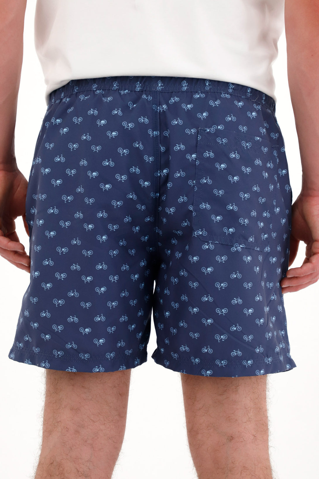 Men's Bicycle Print Swim Trunks