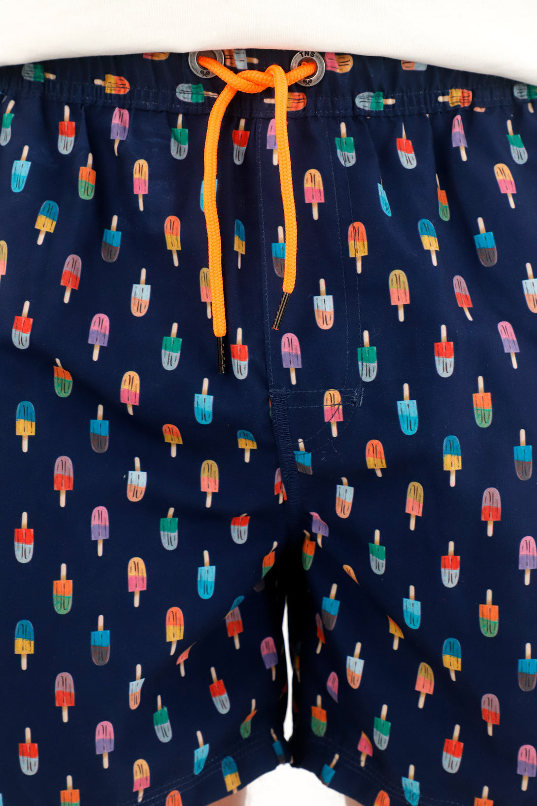 Men's Colorful Popsicle Print Swim Shorts