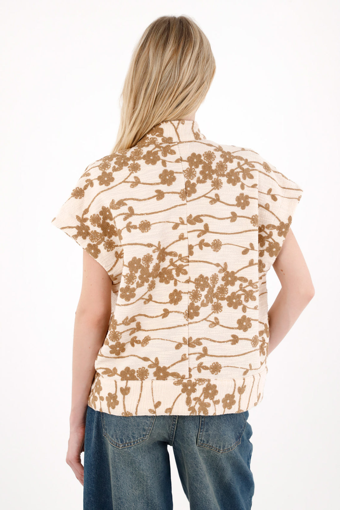 Oversized High Neck Vest for Women