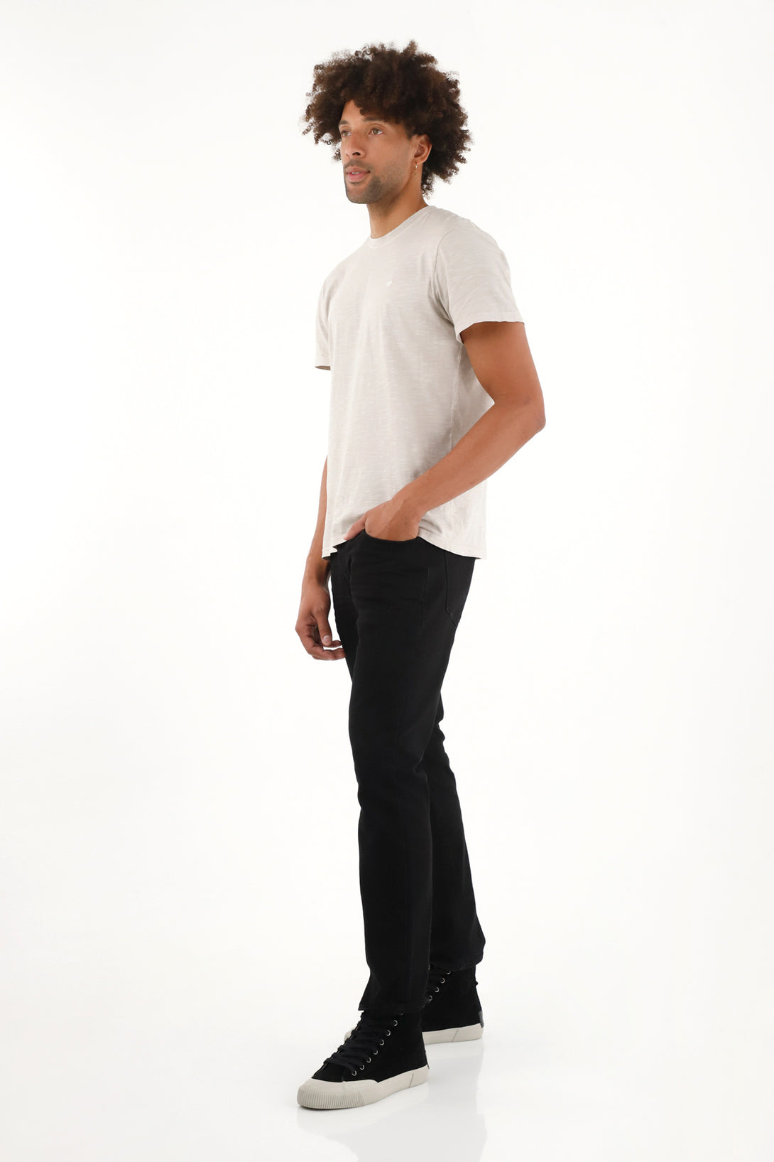 Men's 100% Cotton Gray T-Shirt