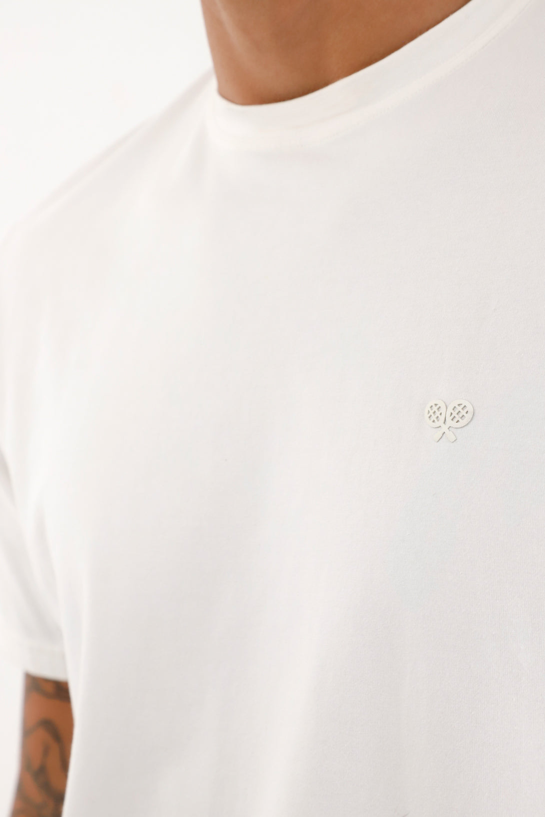 Camiseta básica manga corta para hombre