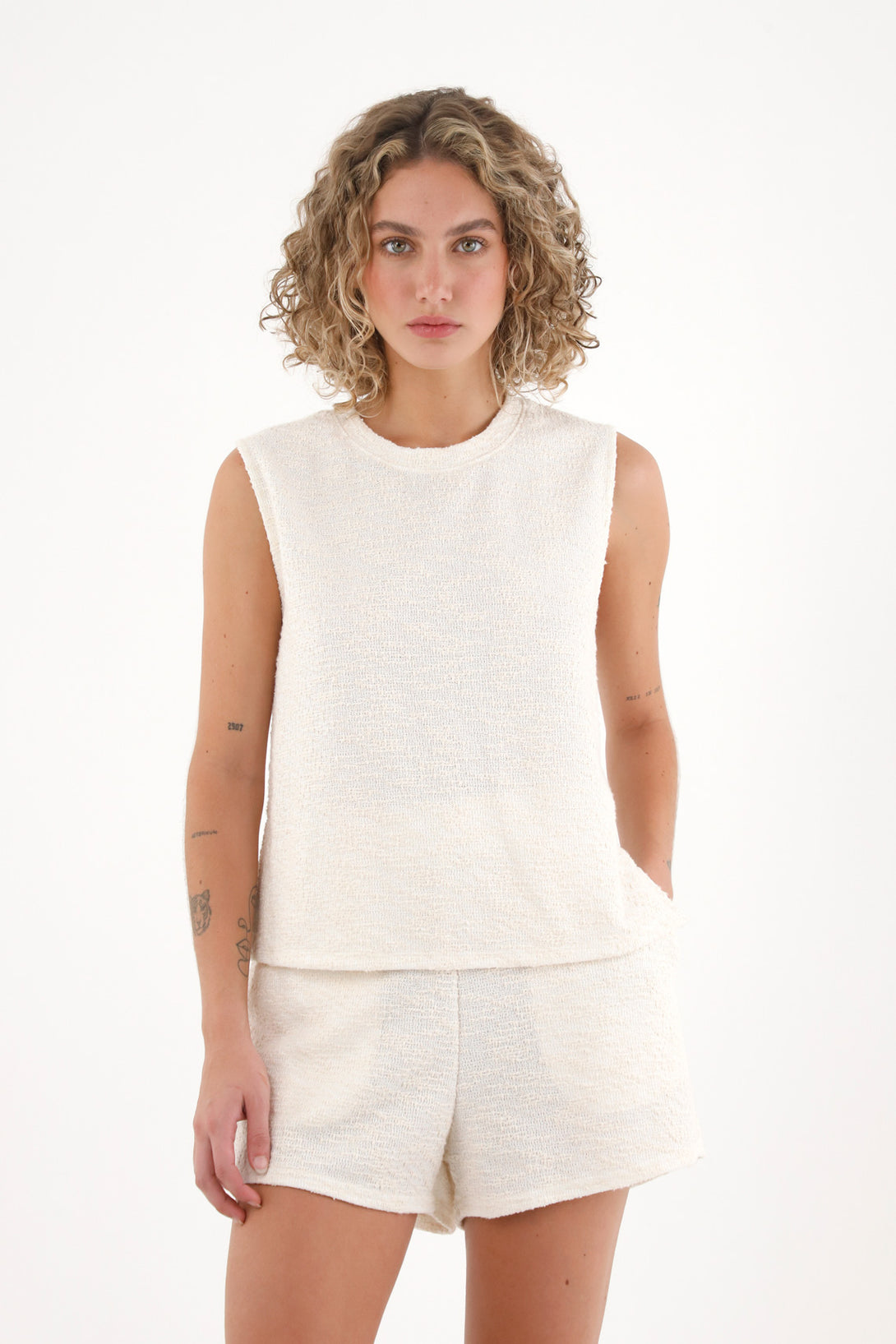 Women's Crude Sleeveless T-Shirt