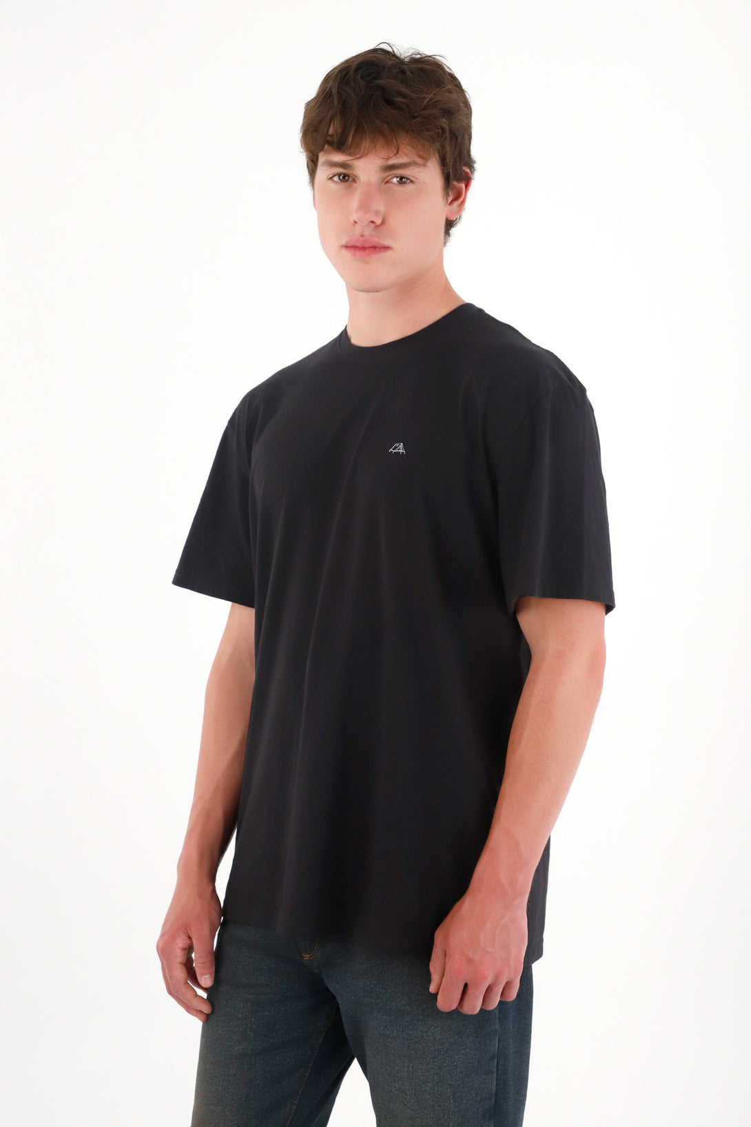 Men's Black Graphic Back Tee