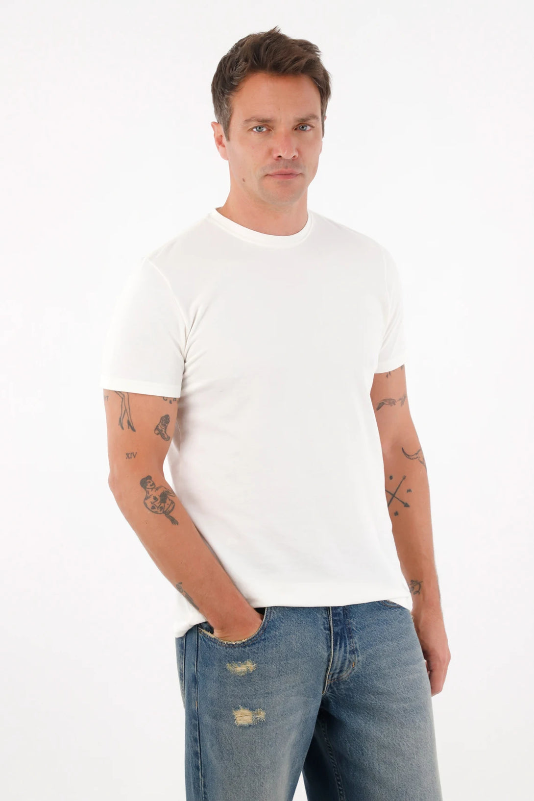 Shirt with Mini Racket for Men