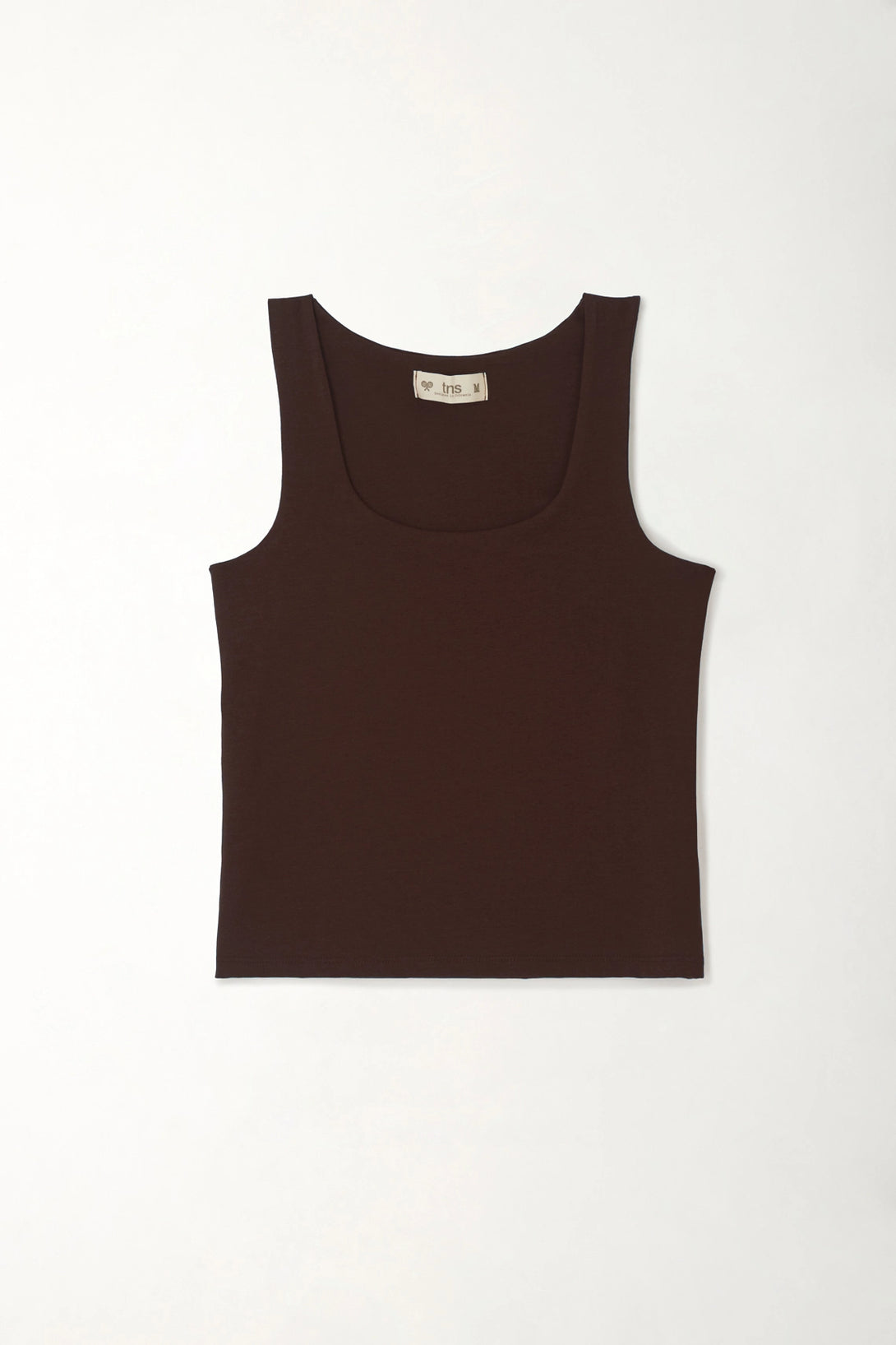 Brown Sleeveless Top for Women