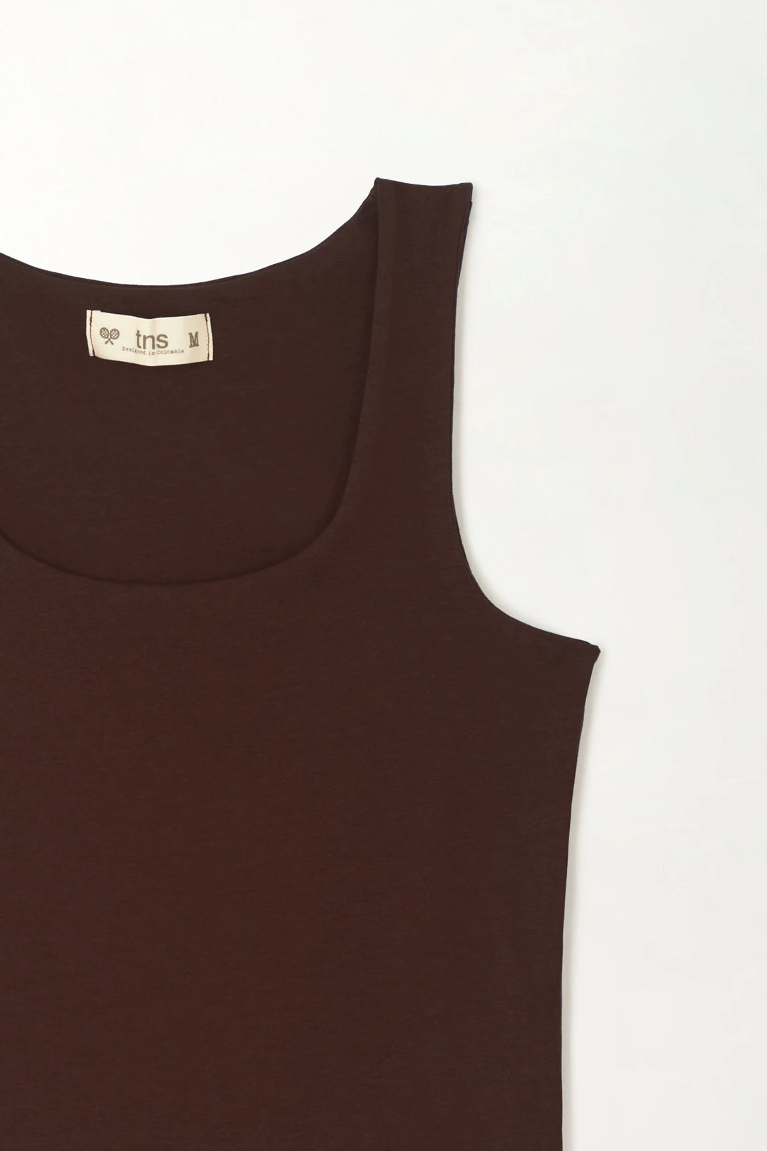 Brown Sleeveless Top for Women