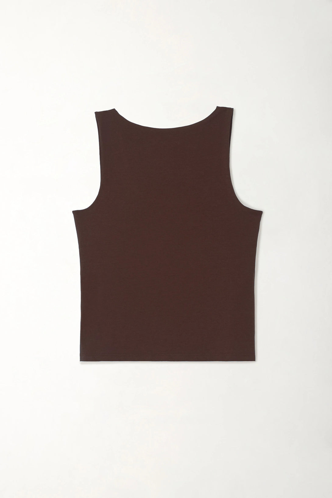 Brown Sleeveless Top for Women