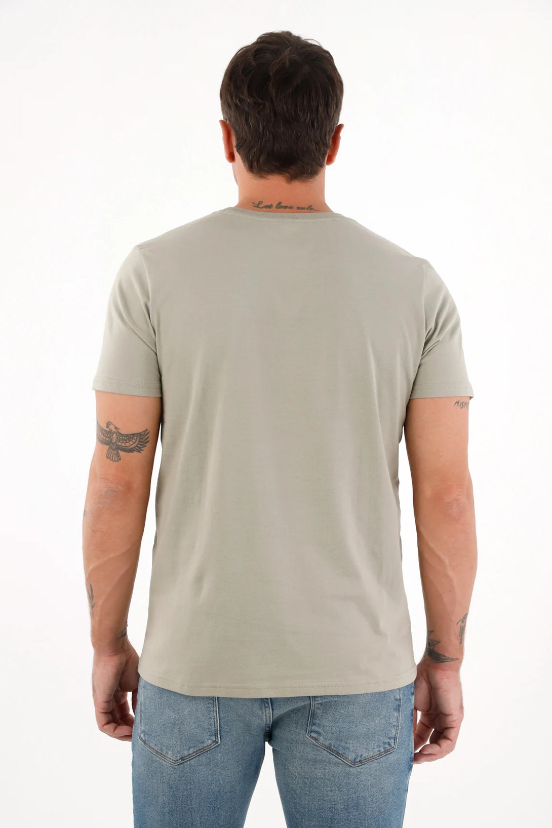 Basic T-Shirt with Mini Racket for Men