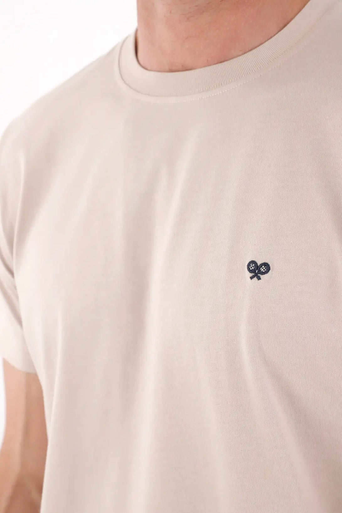 Short Sleeve Brown T-Shirt for Men