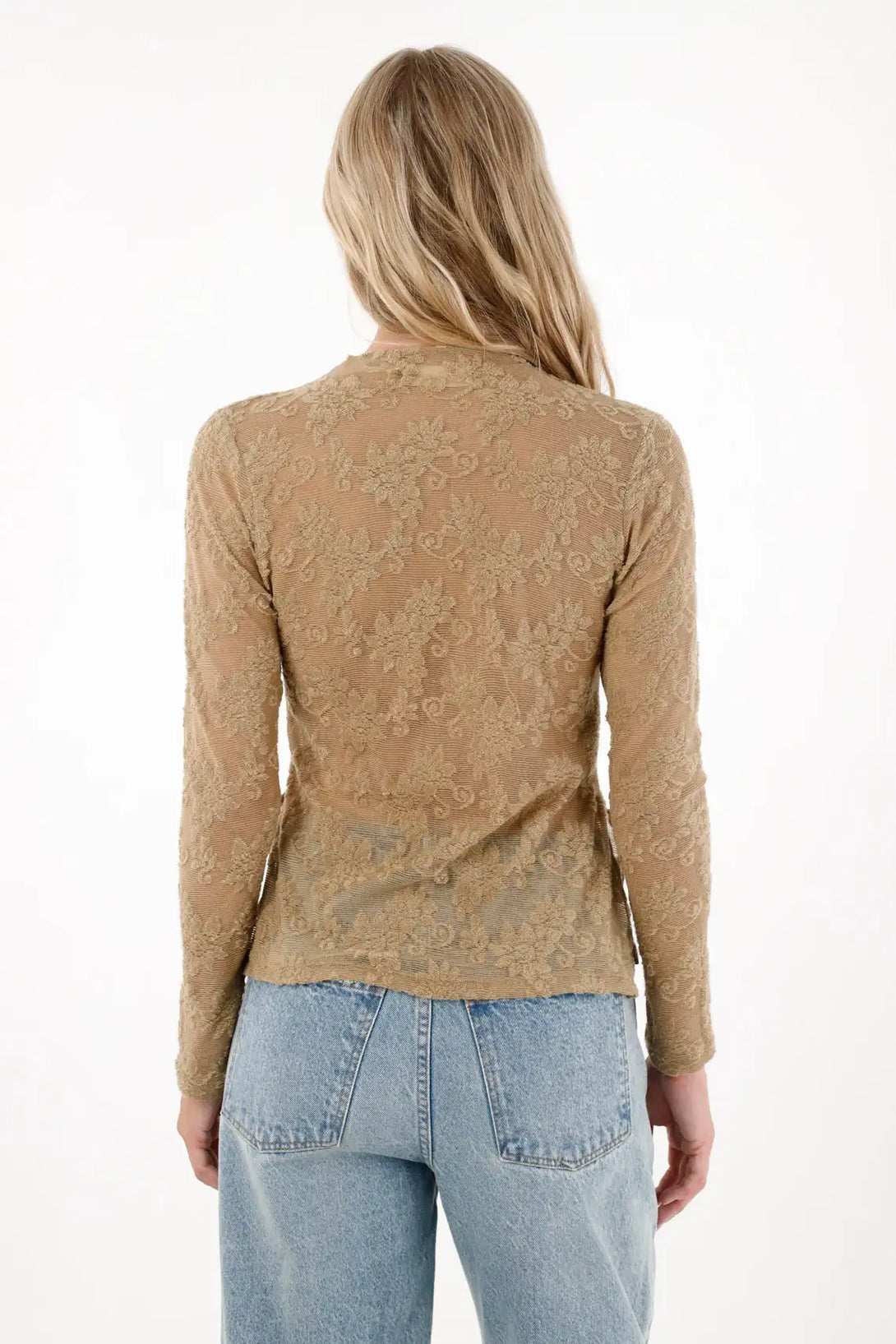 Animal Print Velvet T-Shirt for Women