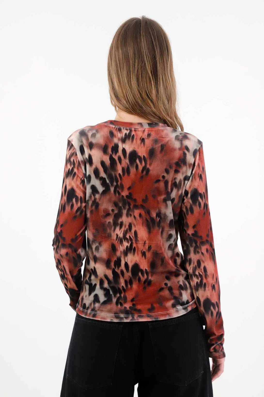 Boat Neck Coffee T-Shirt for Women