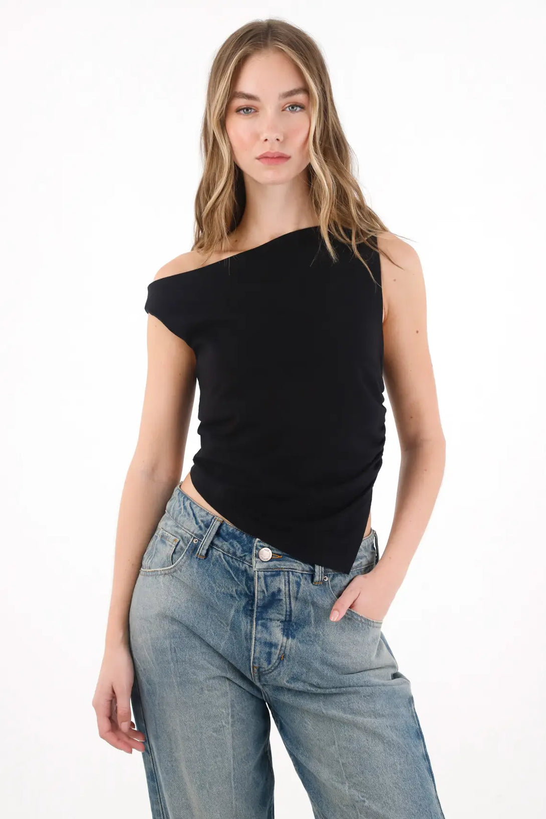 Black Long Sleeve T-Shirt for Women