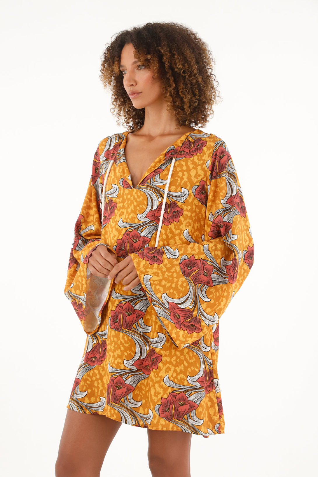 Women's Short Printed Dress