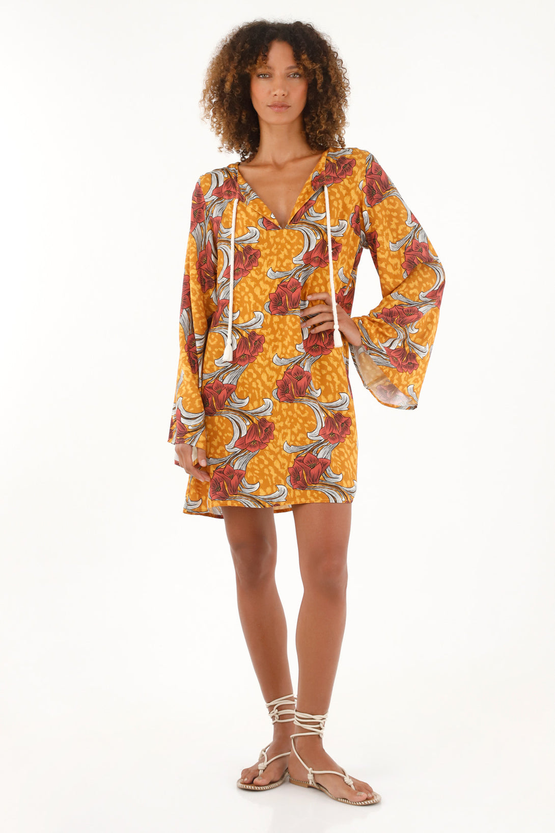 Women's Short Printed Dress