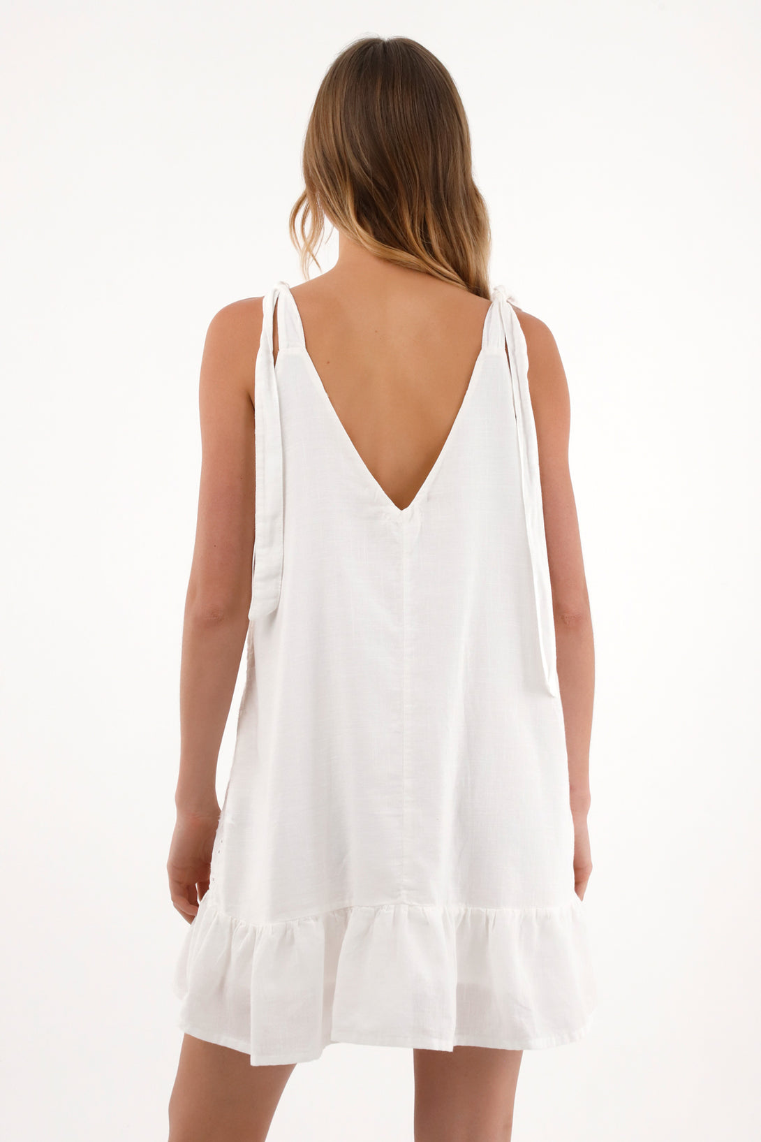 Women's Short Crudo Tie Strap Dress