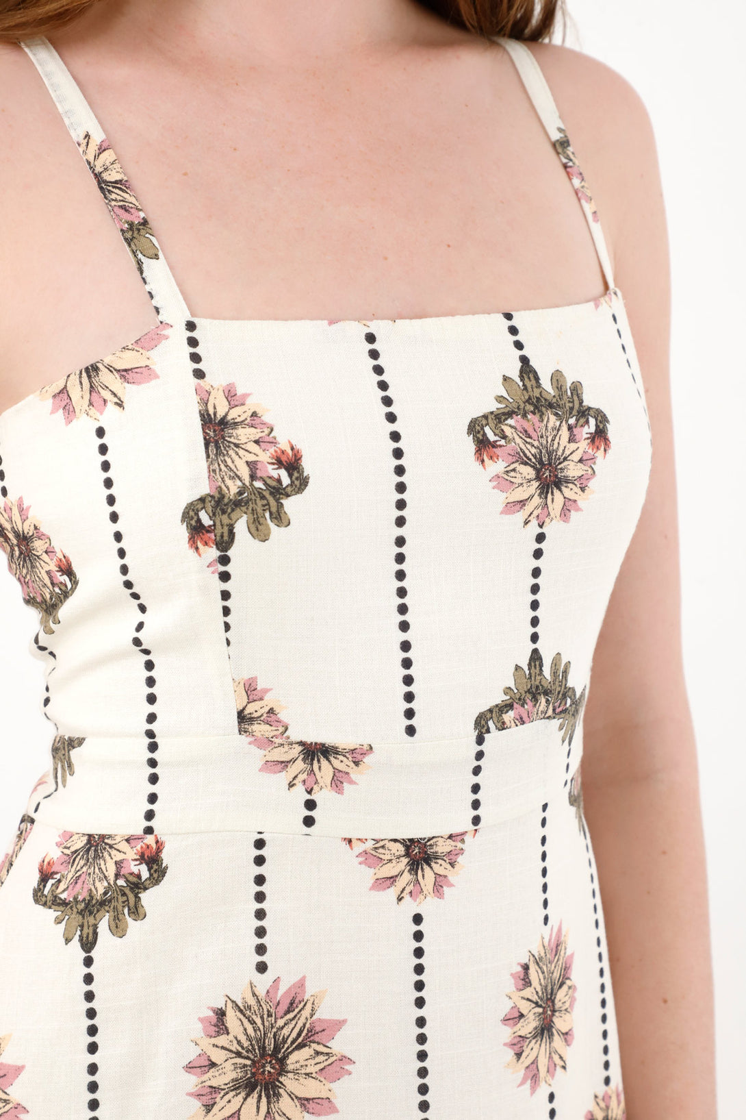 Women's Long Floral Print Dress