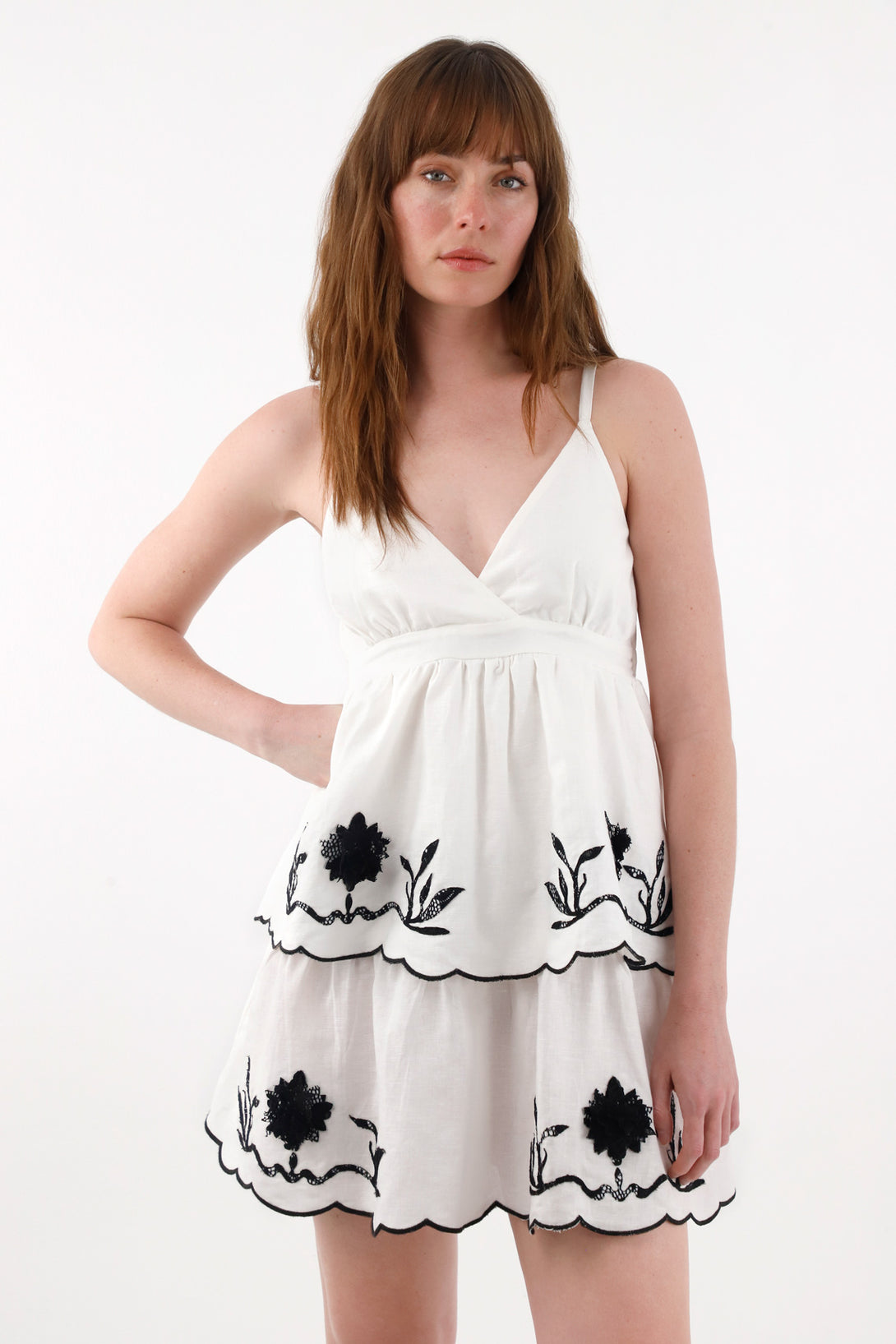 Women’s Short Crudo Dress with Ruffles