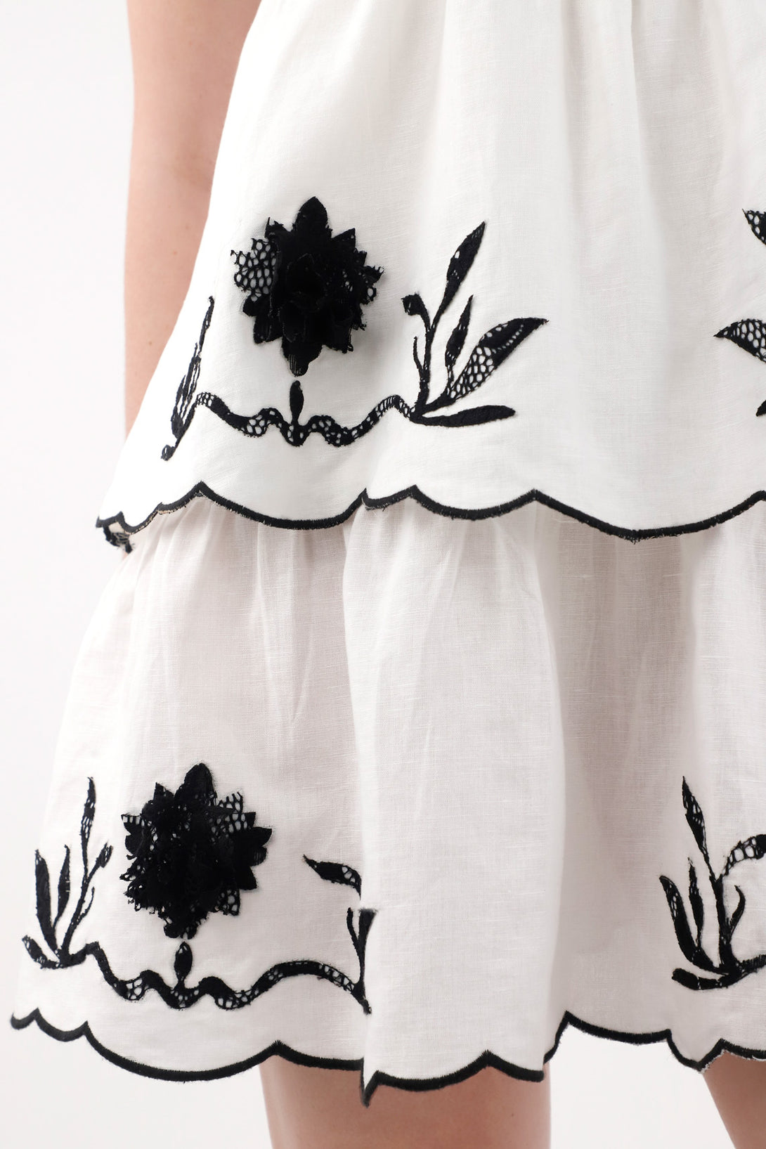 Women’s Short Crudo Dress with Ruffles
