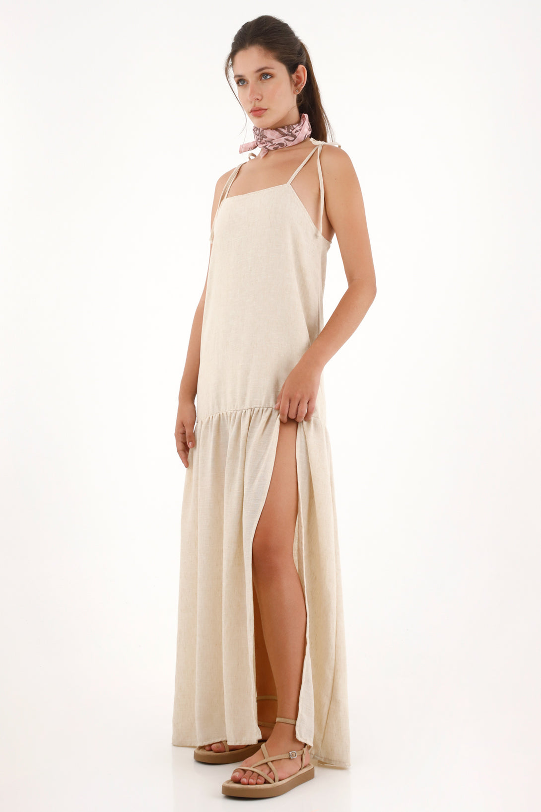 Women's Long Crudo Strap Dress