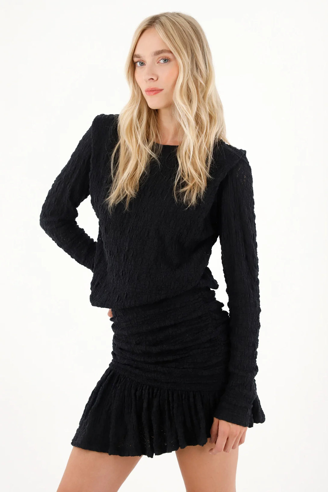 Short Black Lace Dress for Women