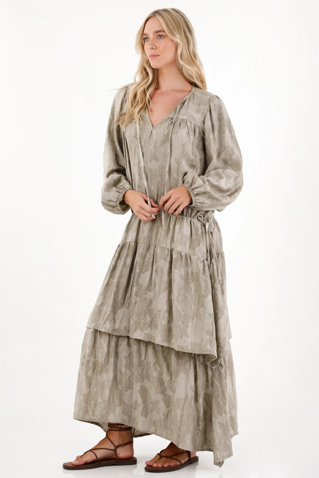 Long Dress with Floral Print for Women